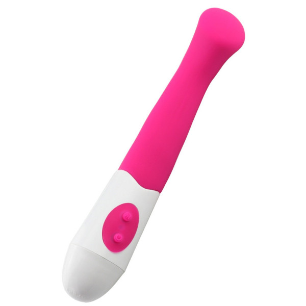 Vibromasseur rose tête plate spécial point G 